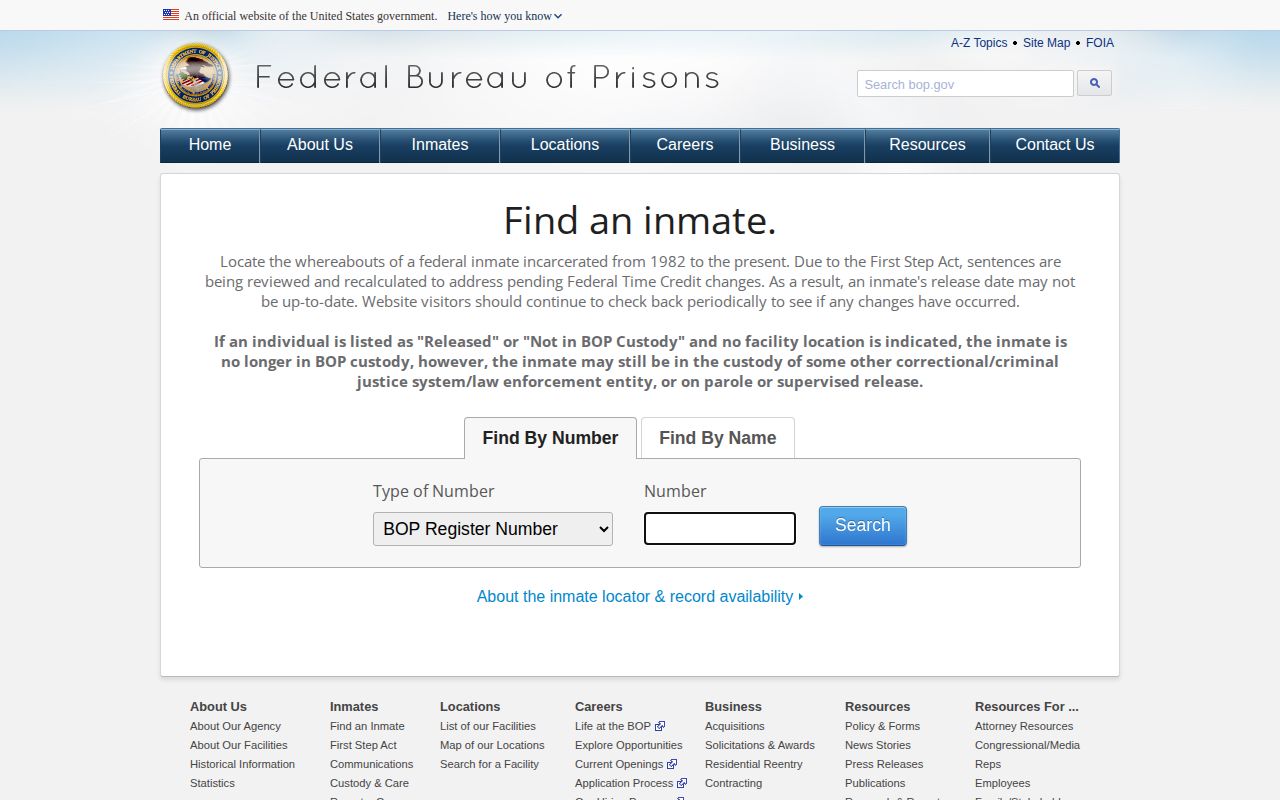 Federal custody search for Unicoi County arrests